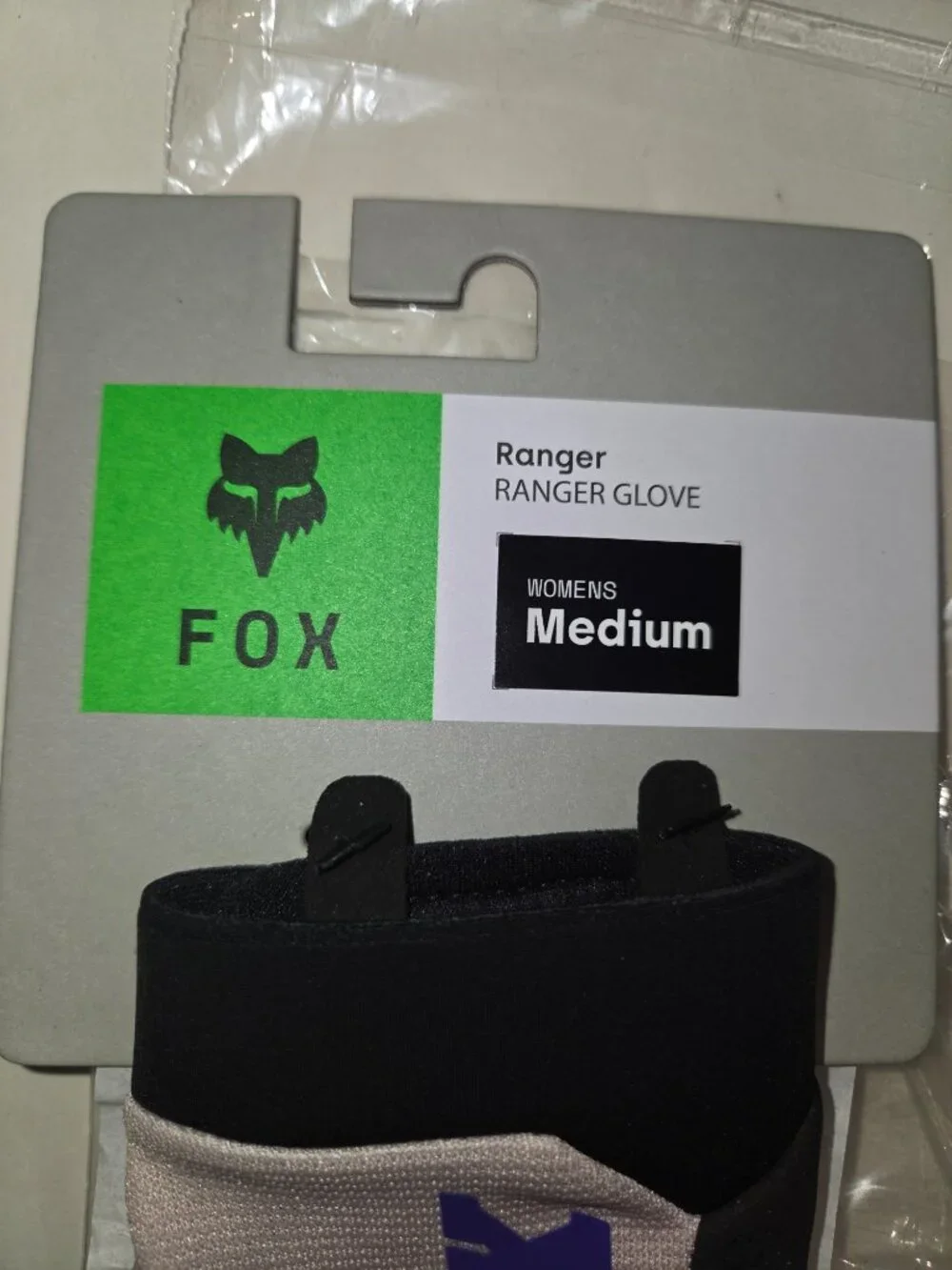 Fox Women's Ranger Glove Foundry Size M Lavender New w/tags Retail $39.95